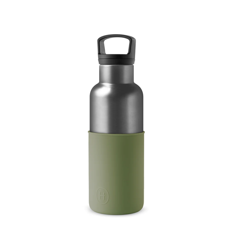Vacuum Insulated Water Bottle - Titanium Grey 16 oz