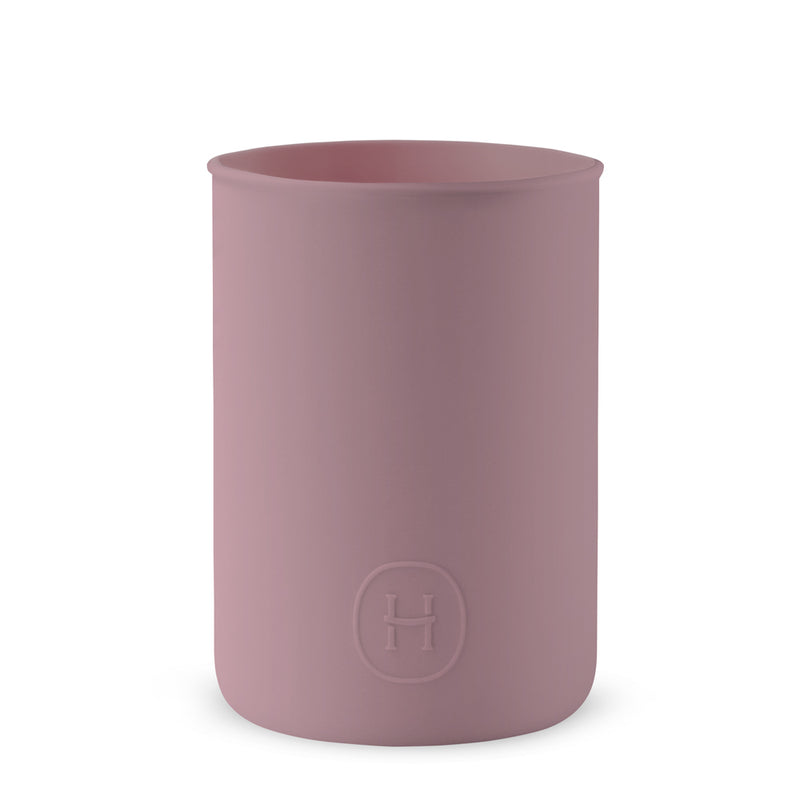 Silicone sleeve- Dusty Rose, HYDY - Water bottles, 18/8 (304) Stainless Steel, BPA Free, Reusable