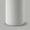 Black-Cloudy Grey 20 Oz, HYDY - Water bottles, 18/8 (304) Stainless Steel, BPA Free, Reusable