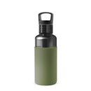 Charcoal-Seaweed Green 20 Oz, HYDY - Water bottles, 18/8 (304) Stainless Steel, BPA Free, Reusable