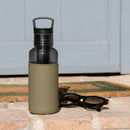 Charcoal-Seaweed Green 20 Oz, HYDY - Water bottles, 18/8 (304) Stainless Steel, BPA Free, Reusable