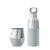 White Marble Bottle and Tumbler Set, HYDY - Water bottles, 18/8 (304) Stainless Steel, BPA Free, Reusable